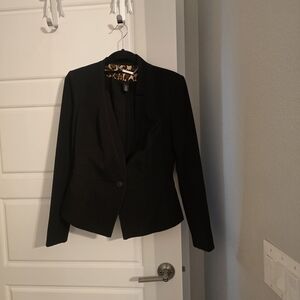 White House Black Market Black Tailored Blazer